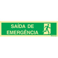 SAÍDA DE EMERGÊNCIA À DIREITA