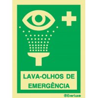 LAVA-OLHOS DE EMERGÊNCIA