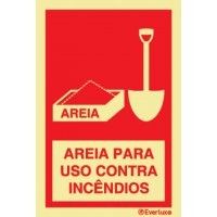 AREIA PARA USO CONTRA INCÊNDIOS