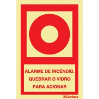 QUEBRAR O VIDRO PARA ACIONAR ALARME