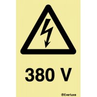 ALERTA RISCO DE CHOQUE ELÉTRICO 380V