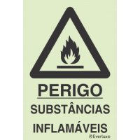 PERIGO SUBSTÂNCIAS INFLAMÁVEIS