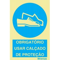 OBRIGATÓRIO USAR CALÇADO DE PROTEÇÃO