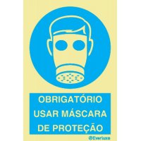 OBRIGATÓRIO USAR MÁSCARA DE PROTEÇÃO