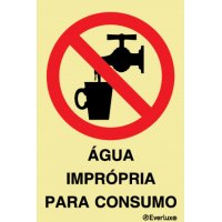 ÁGUA IMPRÓPRIA PARA CONSUMO