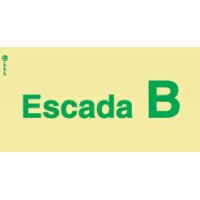 ESCADA B - POLICARBONATO ADESIVO