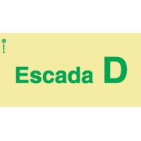 ESCADA D - POLICARBONATO ADESIVO