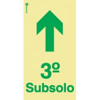 ACESSO AO 3º SUBSOLO - POLICARBONATO ADESIVO