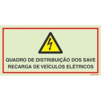 SINALIZAÇÃO DE QUADROS DE DISTRIBUIÇÃO DOS SAVE