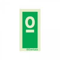 PLACA ORDINAL FOTOLUMINESCENTE