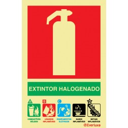 EXTINTOR COM AGENTE HALOGENADO