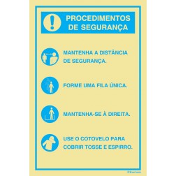 PROCEDIMENTOS DE SEGURANÇA - RISCO COVID-19
